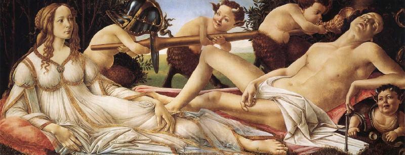 Sandro Botticelli Venus and Mars